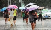 山东局部大雨或暴雨还伴有雷电 济南乌云密布气温跌至21℃
