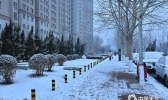 河北多地再迎降雪 公众出行受阻