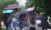 未来三天雷阵雨频繁光顾重庆 今日主城区气温飙至32℃
