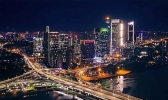 2019福州城区夜景亮灯时间+海峡金融商务区灯光秀时间