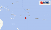 汤加群岛地震最新消息 5.4级地震在汤加爆发