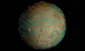 NASA“火星大气与挥发物演化”MAVEN航天器测绘火星高层大气的总体环流