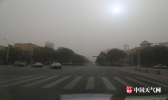 吐鲁番盆地上演大风沙尘大片