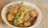 白菜粉丝炖豆泡的做法 白菜粉丝炖豆泡怎么做好吃