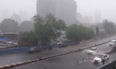 强降雨致印度斋浦尔受灾 铁路和城市交通基本瘫痪