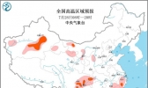高温黄色预警 广东浙江等9省区市部分地区气温将超37℃