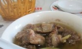 甜酒胡椒蒸老鸭的做法
