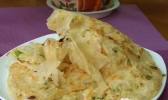 鸡油香葱饼的做法