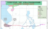 台风蓝色预警：南海局部阵风11-12级 有大暴雨