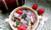 炮仗子汤饭的做法