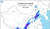08月12日：未来三天全国天气预报