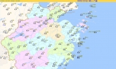 【浙江】未来两天大部地区多云为主 早晨气温低有冰冻