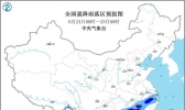 未来三天全国天气预报：江南贵州强降雨 华北等地多雷雨