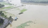 安徽淮河干流超警 合肥市区部分道路积水没过车顶