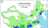 未来十天全国天气预报：贵州和四川盆地局部大暴雨