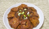 菇末锅塌豆腐的做法
