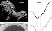 67P/Churyumov-Gerasimenko彗星表面物质发现大量铵盐 揭示彗星中“缺失”的氮储库