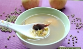 小麦绿豆苹果汤的做法
