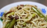 豆角焖面的做法