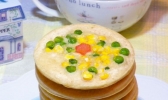 玉米青豆摊饼的做法