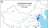 暴雨蓝色预警 山东辽宁广西等地部分地区有大到暴雨
