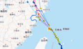 今年第4号台风“黑格比”已升级为台风级别 今夜登陆将掀起强降雨