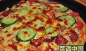 电饭锅腊肠批萨的做法