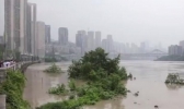 长江重庆段破1981年历史极值洪水位  南滨路沿街一楼建筑普遍进水