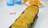 番茄汁南瓜丝饼的做法