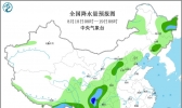 未来十天全国天气预报：东北华北以及四川盆地有大暴雨