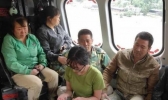 甘肃文献形成堰塞湖59人被困是怎么回事 当地派出直升机救援