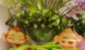 芥兰炒腊肉的做法