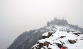 泰山今冬第一场雪如期而至