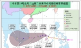 受台风“达维”影响 我国南海等海域将有6-7级风