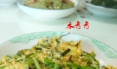 韭菜辣椒炒蛋的做法